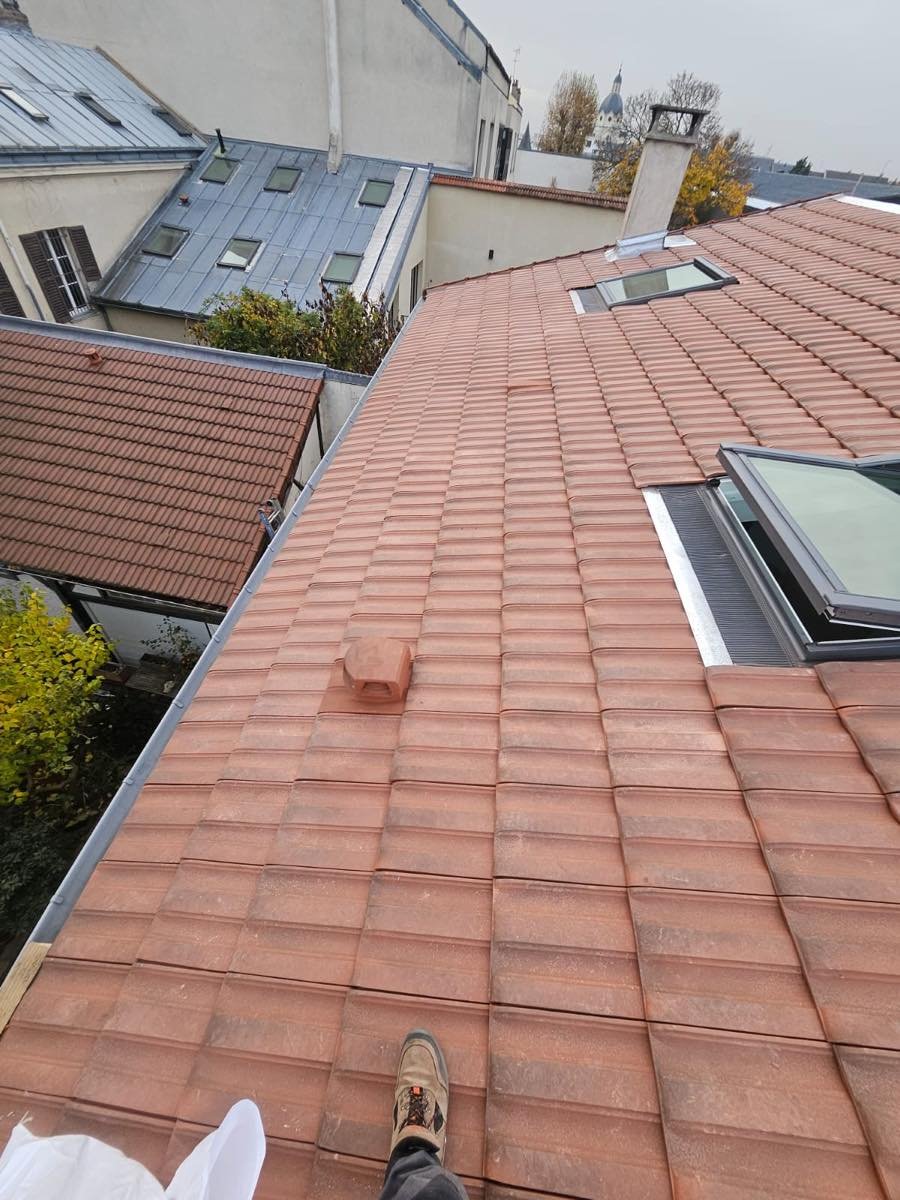 Réfection complète en tuile à Neuilly-sur-Seine